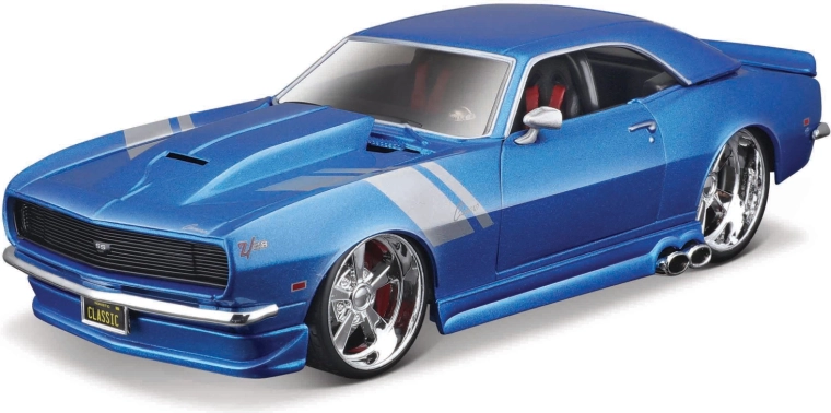 Maisto 1968 Chevrolet Camaro Z/28 μεταλλικό μοντέλο αυτοκινήτου 1:24