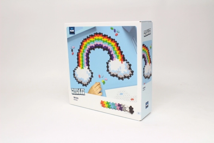 Plus-Plus Puzzle by Number ουράνιο τόξο 500 κομμάτια