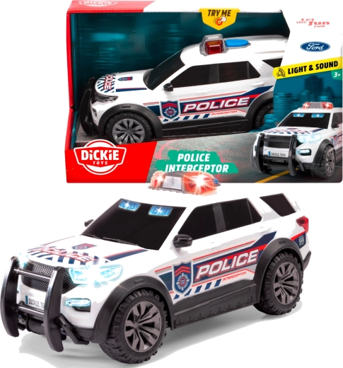 Αστυνομικό αυτοκίνητο FORD INTERCEPTOR με φως και ήχο – Dickie Toys