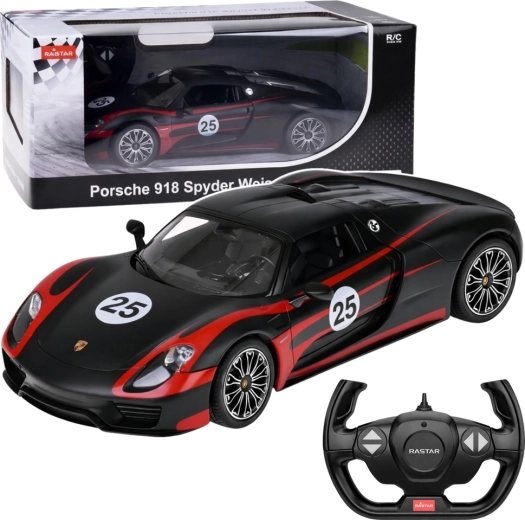 RC αυτοκίνητο PORSCHE 918 Spyder Performance 1:14 μαύρο Rastar