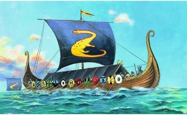 Μοντέλο δρακάρ Oseberg – κατασκευαστικό κιτ για παιδιά