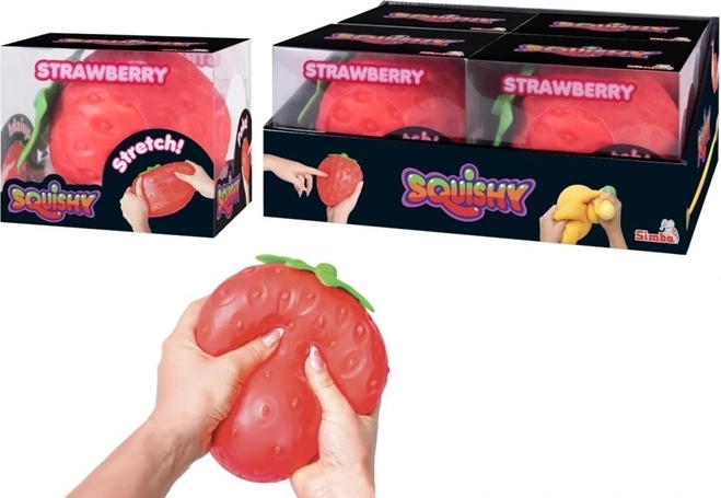 Παιχνίδι πίεσης Simba σε σχήμα φράουλας 15 cm