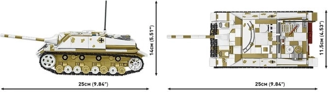 Ρεαλιστικό μοντέλο σε κλίμακα 1:28 και κινούμενες ερπύστριες