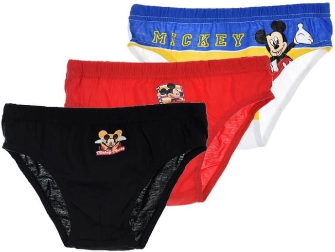 Σετ αγορίστικων σλιπ Disney Mickey (3 τεμ.)