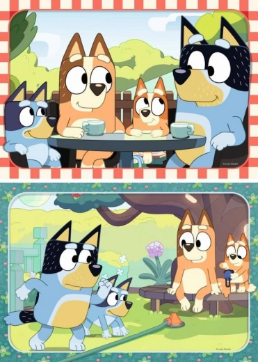 Πτυσσόμενο Παζλ Bluey σε Πικνίκ 2x12