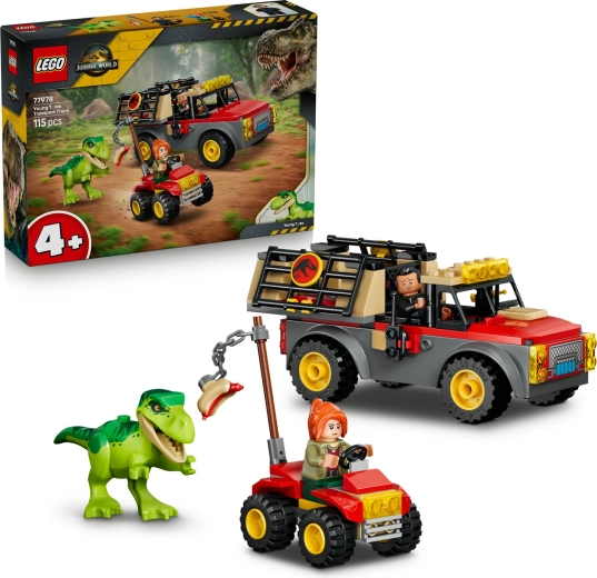 LEGO Jurassic World φορτηγό μεταφοράς μικρού τυραννόσαυρου