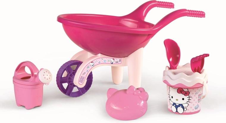 Μεγάρο παιδικό καρότσι Androni Hello Kitty με σετ άμμου