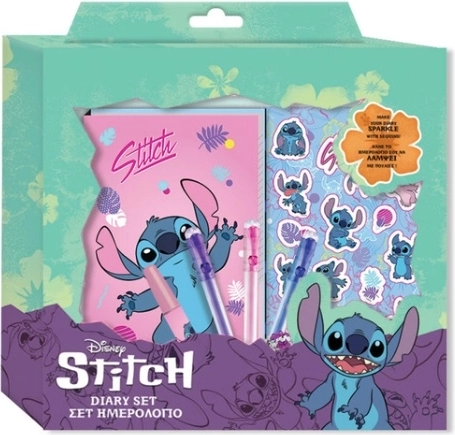 Ημερολόγιο με παγιέτες Lilo & Stitch
