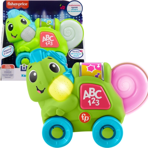 Fisher-Price Link Squad διαδραστικός χαμαιλέοντας που μαθαίνει τα χρώματα