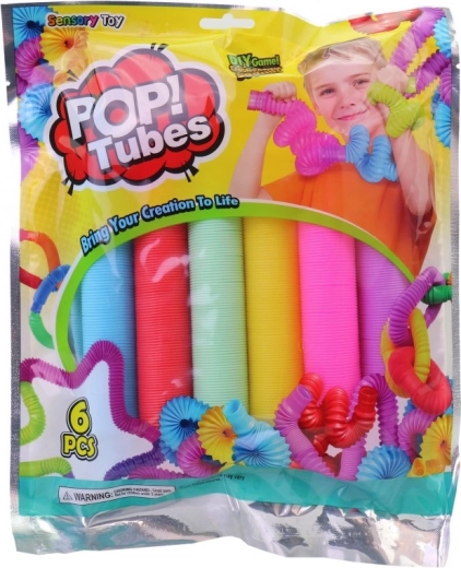 Διαδραστικοί σωλήνες Pop Tubes – σετ ελαστικών αισθητηριακών σωλήνων