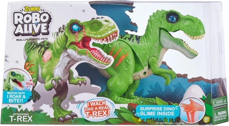 ZURU Robo Alive επιθετικός T‑Rex – διαδραστικός δεινόσαυρος με ήχους