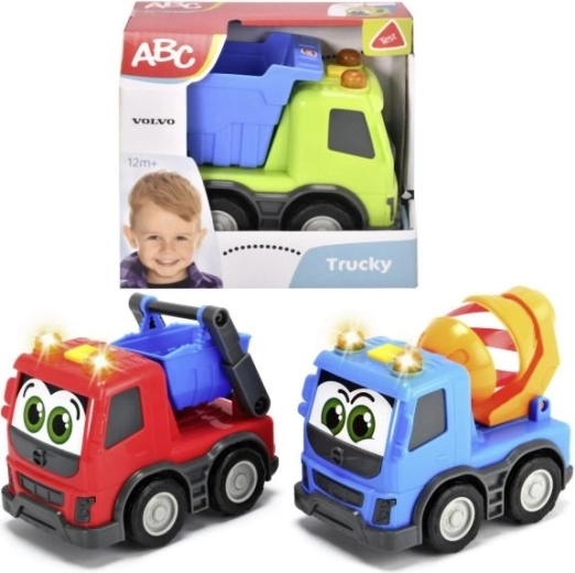 Χαρούμενο φορτηγό παιχνίδι για παιδιά Volvo 13 cm