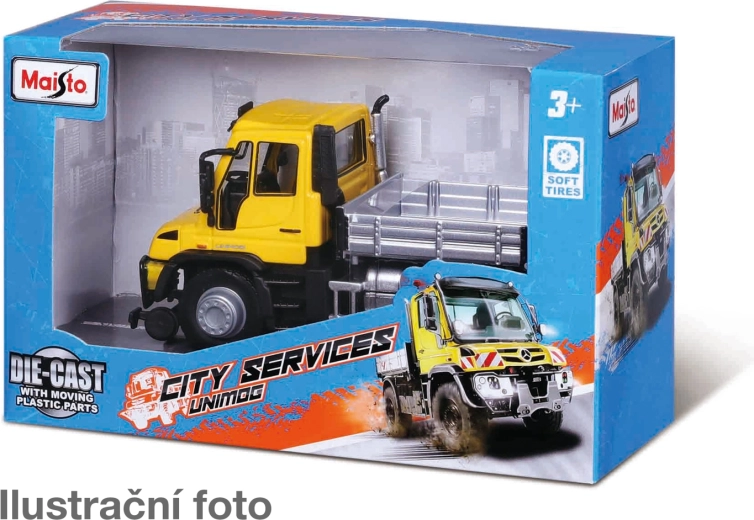 Maisto Unimog City Service μοντέλο επαγγελματικού οχήματος