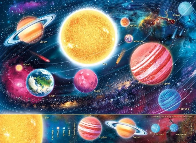 Παζλ Ravensburger Ηλιακό Σύστημα XXL 300 κομμάτια