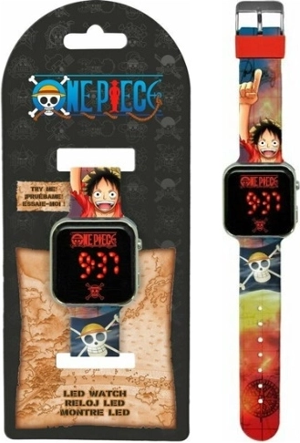 Ψηφιακό LED ρολόι One Piece για παιδιά
