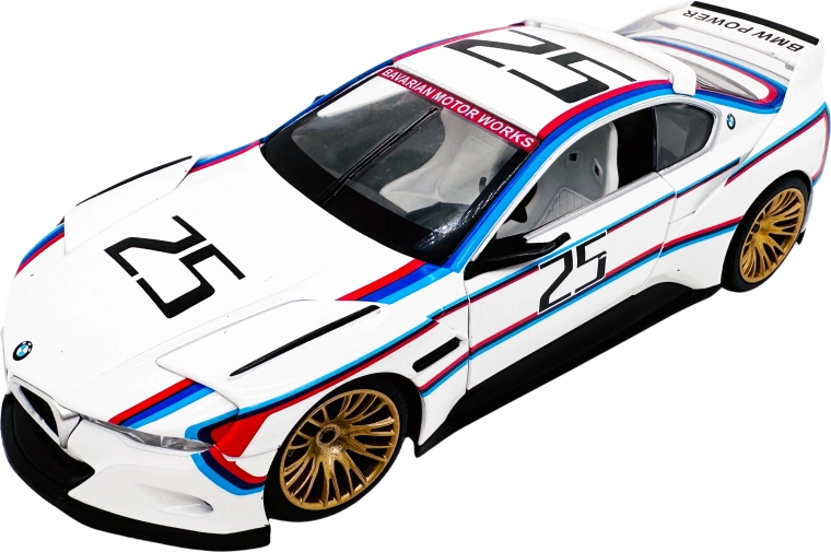 Μεταλλικό μοντέλο 1:24 BMW 3.0 CSL Hommage λευκό