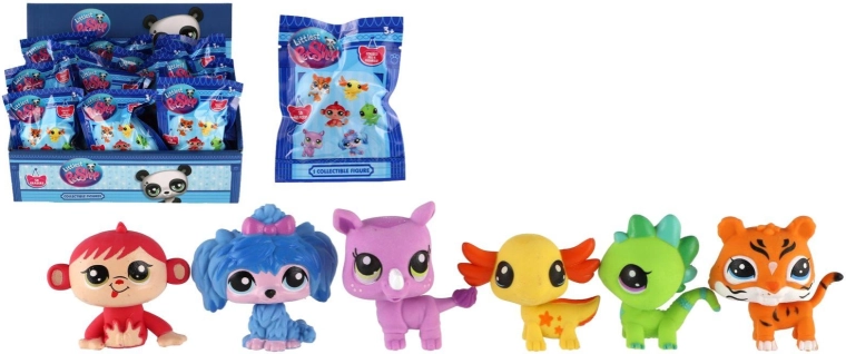 Littlest Pet Shop γόμα σε σχήμα ζώου με έκπληξη - 1 τεμάχιο