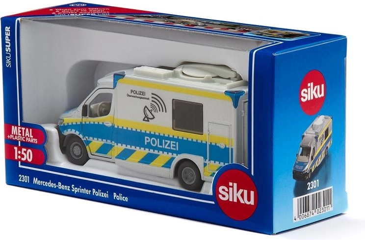 Αστυνομικό μοντέλο Mercedes-Benz Sprinter Siku