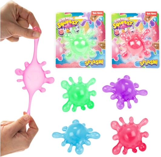 Toi-Toys αντιστρές ελαστικό σιλικονούχο παιχνιδάκι σε 4 χρώματα