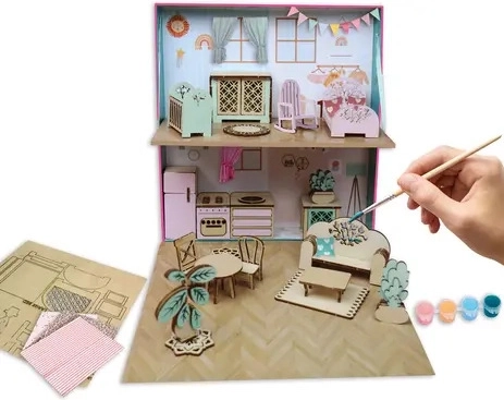 Lovely Box ξύλινα έπιπλα – δημιουργικό σετ για παιδιά