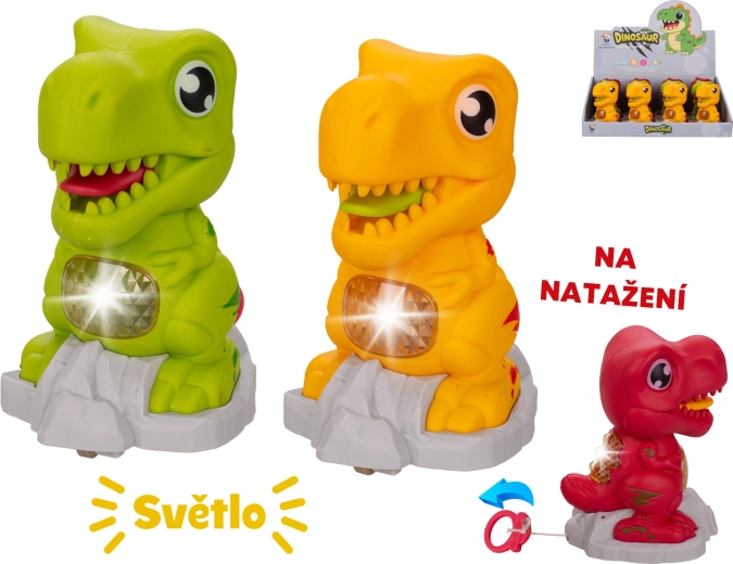 Κινούμενος δεινόσαυρος με φως 11 cm