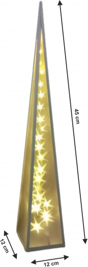 Μαγική ατμόσφαιρα ζεστού λευκού φωτός