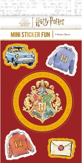 Harry Potter μίνι αυτοκόλλητα – σετ 5 τεμ.