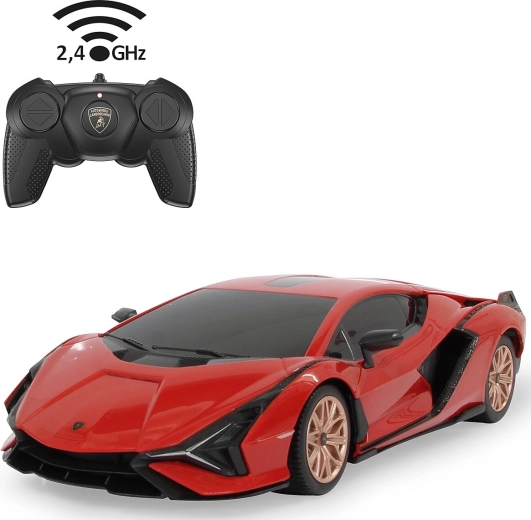 Jamara Lamborghini Sián FKP 37 τηλεκατευθυνόμενο αυτοκίνητο RC 1:24 κόκκινο 2,4 GHz - 1 τεμάχιο