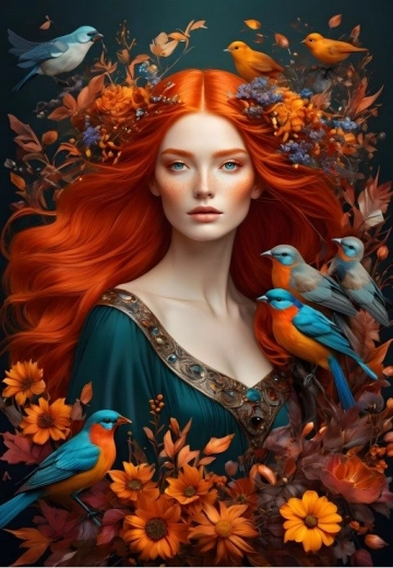 Παζλ BLUEBIRD Flora 1000 κομμάτια