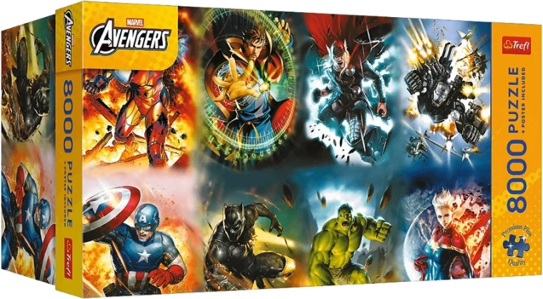 Puzzle Premium Plus Avengers: Legends in Action 8000 κομμάτια