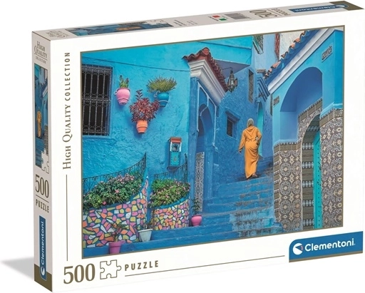 Clementoni παζλ 500 κομμάτια best street of Chefchaouen