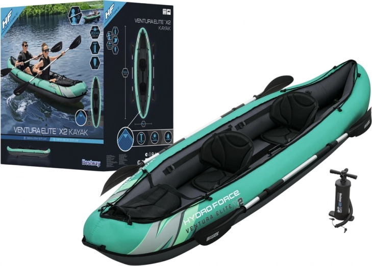 Φουσκωτό καγιάκ για 2 άτομα HYDRO-FORCE Ventura Elite X2 με κουπιά