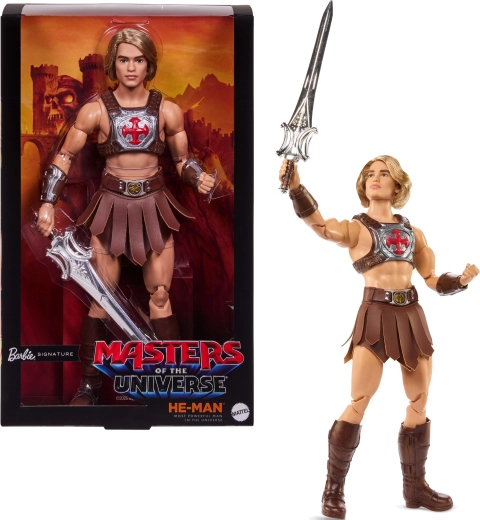 Mattel Barbie Signature συλλεκτική κούκλα Ken ως He-Man (Masters of the Universe)