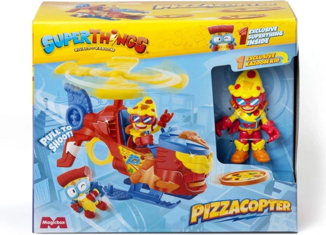 SuperThings Pizzacopter με εκτοξευτή δίσκων