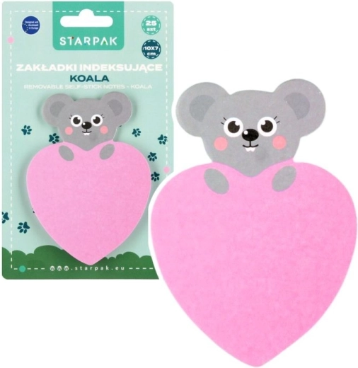 Αυτοκόλλητα χαρτάκια Koala - 1 τεμάχιο