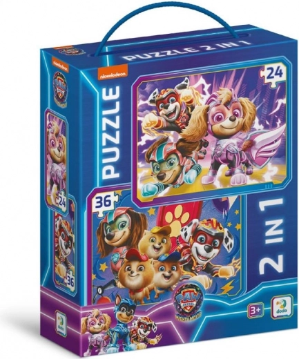 Παιδικό παζλ Paw Patrol (Tlapková patrola) Οι πατούσες σώζουν τον κόσμο 2σε1