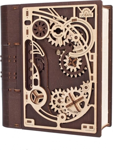 Ξύλινο μηχανικό Βιβλίο Μυστικών UGEARS 3D puzzle