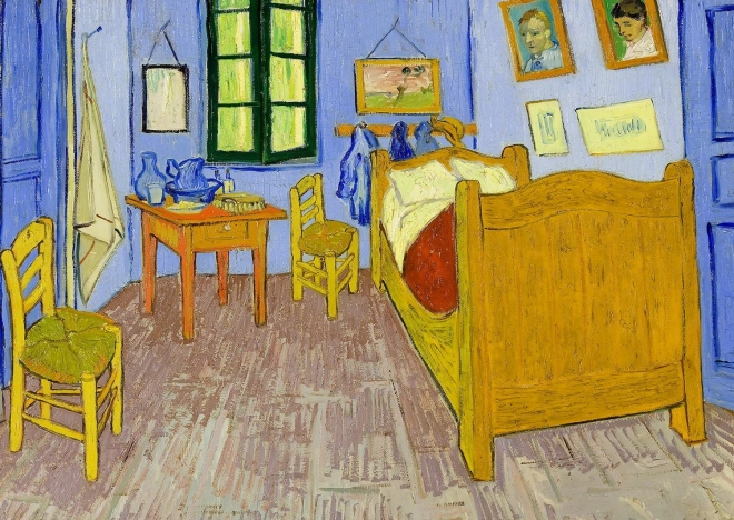 ENJOY Παζλ Vincent van Gogh: Υπνοδωμάτιο στην Αρλ 1000 κομμάτια