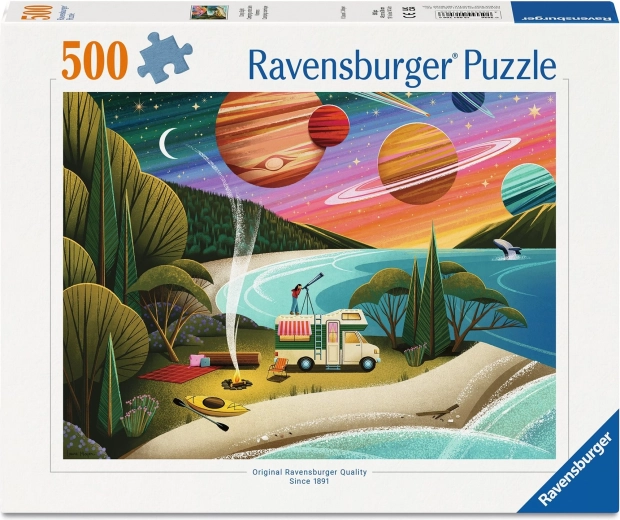 Παζλ Ravensburger Κατασκήνωση κάτω από τον έναστρο ουρανό 500 κομμάτια