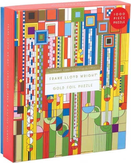 Παζλ Galison Frank Lloyd Wright Saguaro Cactus and Forms 1000 κομμάτια μεταλλικό