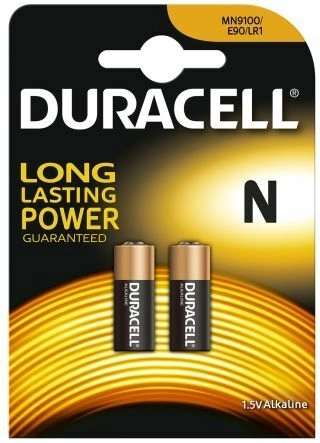 Αλκαλικές μπαταρίες Duracell N 1,5 V, 2 τεμ.
