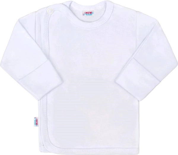 Βρεφικό φανελάκι New Baby Classic II λευκό 62 (3–6 μ)