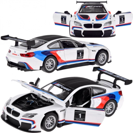 Μεταλλικό μοντέλο BMW M6 GT3 1:32 με φως και ήχο