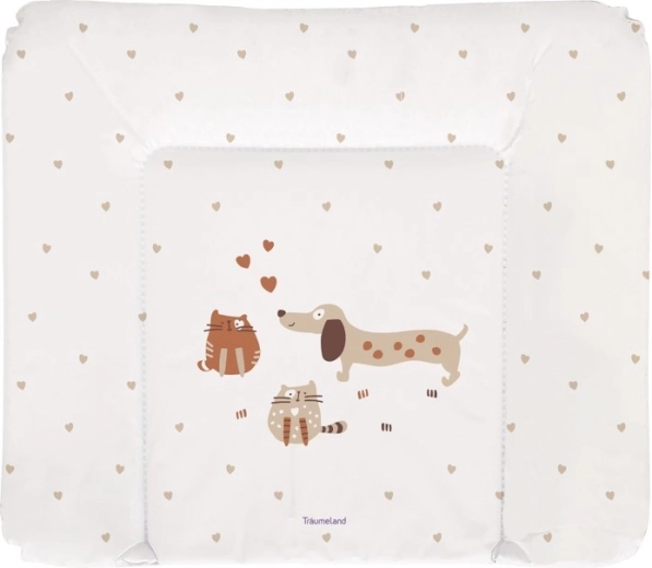 Τραπέζι-μαξιλαράκι αλλαγής πάνας Träumeland Cats&Dogs 75 × 85 cm