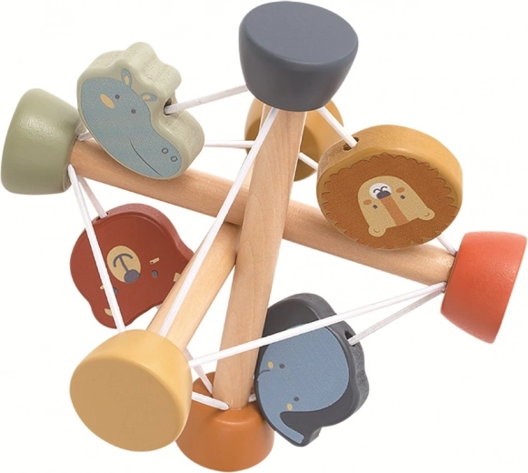 Ενεργή ξύλινη μπάλα Safari 2Kids Toys