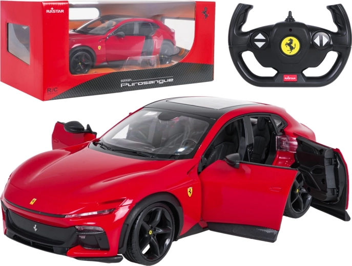 RC αυτοκίνητο Ferrari Purosangue 1:14 Rastar κόκκινο