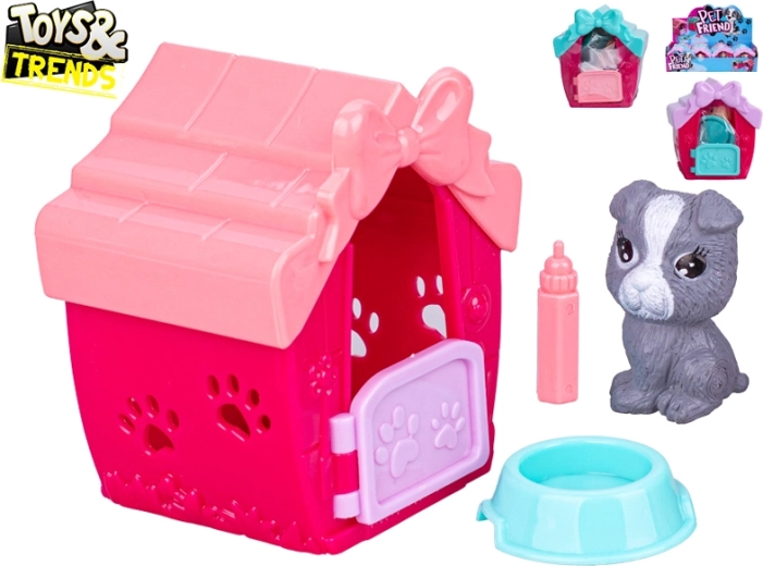 Σκυλάκι με σπιτάκι και αξεσουάρ Toys&Trends
