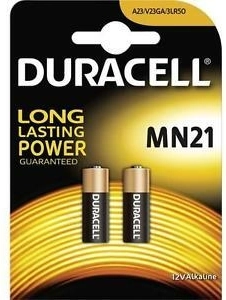 Αλκαλική μπαταρία 12 V DURACELL MN21 A23