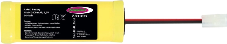 Μπαταρία Jamara Racing Pack NiMH 7,2 V 2000 mAh με σύνδεσμο Tamiya