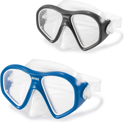 Μάσκα κολύμβησης και κατάδυσης Intex Reef Rider μαύρη